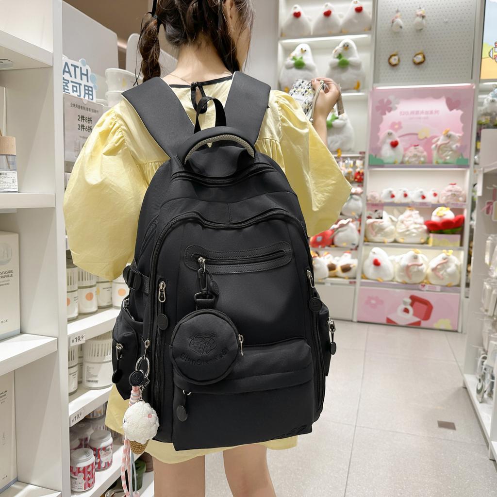 Schoolbag schoolbag junior high school girls Korean version small fresh primary school children backpack high school students college students high
