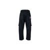 Li Ning Bad Five Letter Print Loose Multi-Pocket Casual Pants Unisex pants Black AKXQ127-1