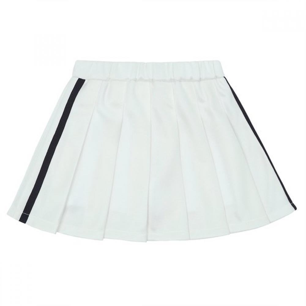 Tiffany White Sportive Pleats Sk T51kbs030 