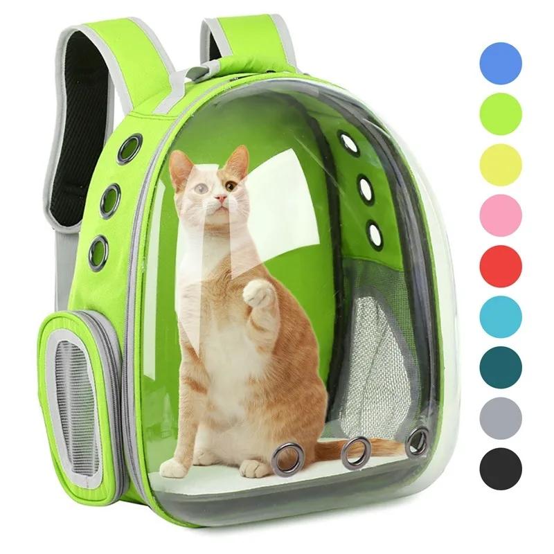 Pet Transport Bag Carrying For Cats .Cat Carrier Bags Breathable Pet Carriers Small Dog Cat Backpack Travel Space Capsule Cage