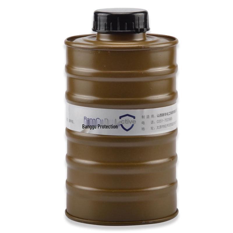 MF14 Banggu Full-Face Gas Mask with Long-Tube and Filter Canister for Ammonia, Hydrogen Sulfide, and Carbon Monoxide Protection