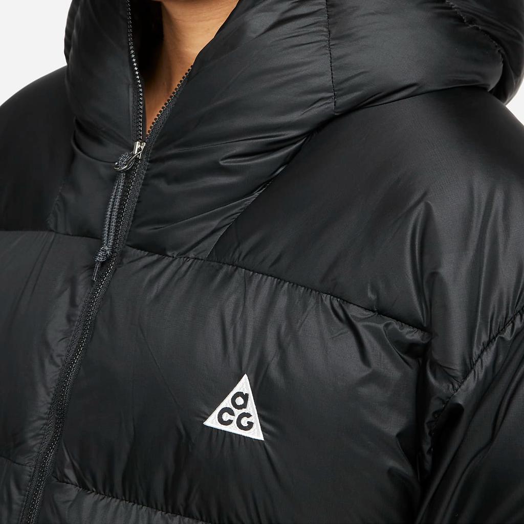 Nike Péřová bunda ACG Therma-FIT ADV Lunar Lake (Velikost Asie) Unisexové streetwearové boty Triple Black DH3071-011