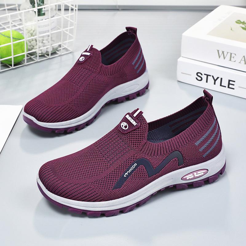 2024 Women's Spring Breathable Slip-On Casual Soft-Soled Shoes