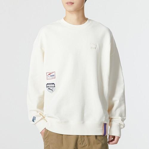 PUMA Men's Casual Crewneck Pullover Sweatshirt in