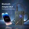 2 In 1 aptX Bluetooth Audio Receiver Transmitter aptX-Adaptive AD/HD/LL AAC 3.5MM AUX HiFi Music Multipoint Wireless Adapter