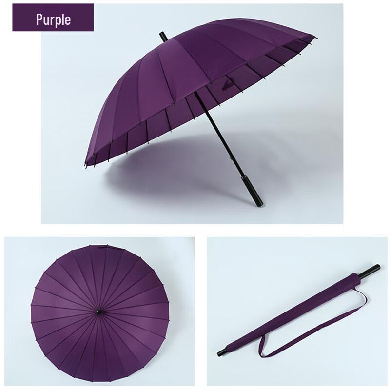 OIMG 24-Rib Extra Large Windproof Straight Umbrella
