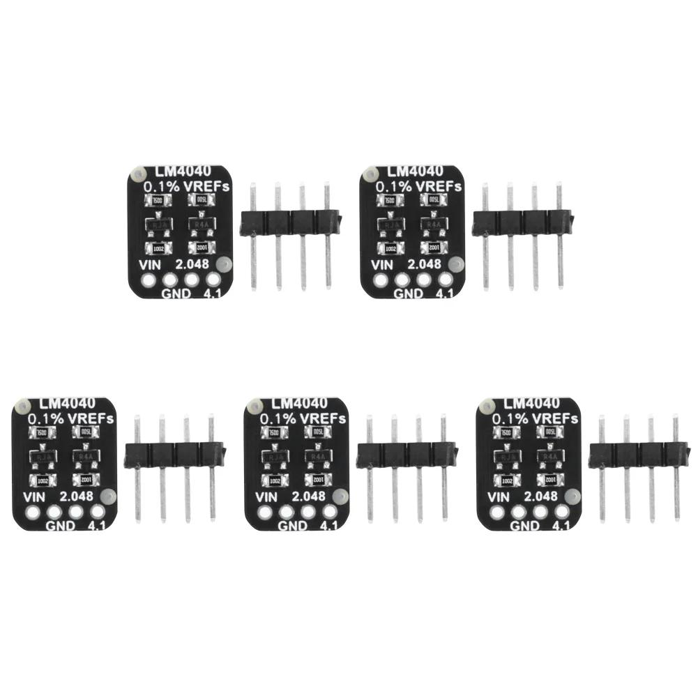 5-1Pcs LM4040 Precision Voltage Reference Module 2.048V 4.096V Precision Voltage Reference Source Board for Microcontroller