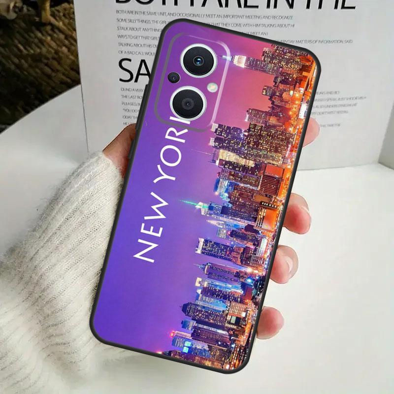 New York City Phone Case For OPPO Reno 8T 14F 13 F 12 11 10 14 Pro 7 8 Lite OPPO Find X8 X6 X5 X9 Pro Cover