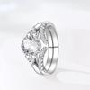 Copper Metal Authentic Original Fingertip Romantic Galaxy Dazzling Women's Anniversary Perfect Gift Engagement Rings Designed For Women Mens High