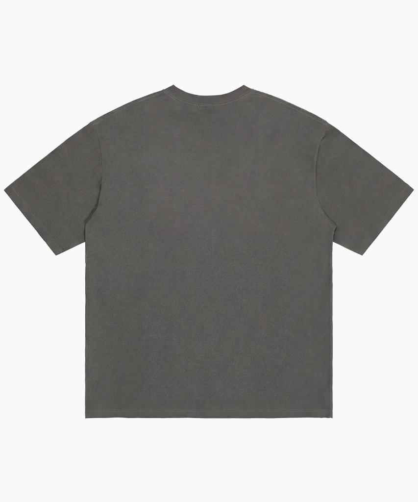 Peulonteuakaibeulaeb Frt Oversized Short Sleeve T-Shirt [Charcoal]