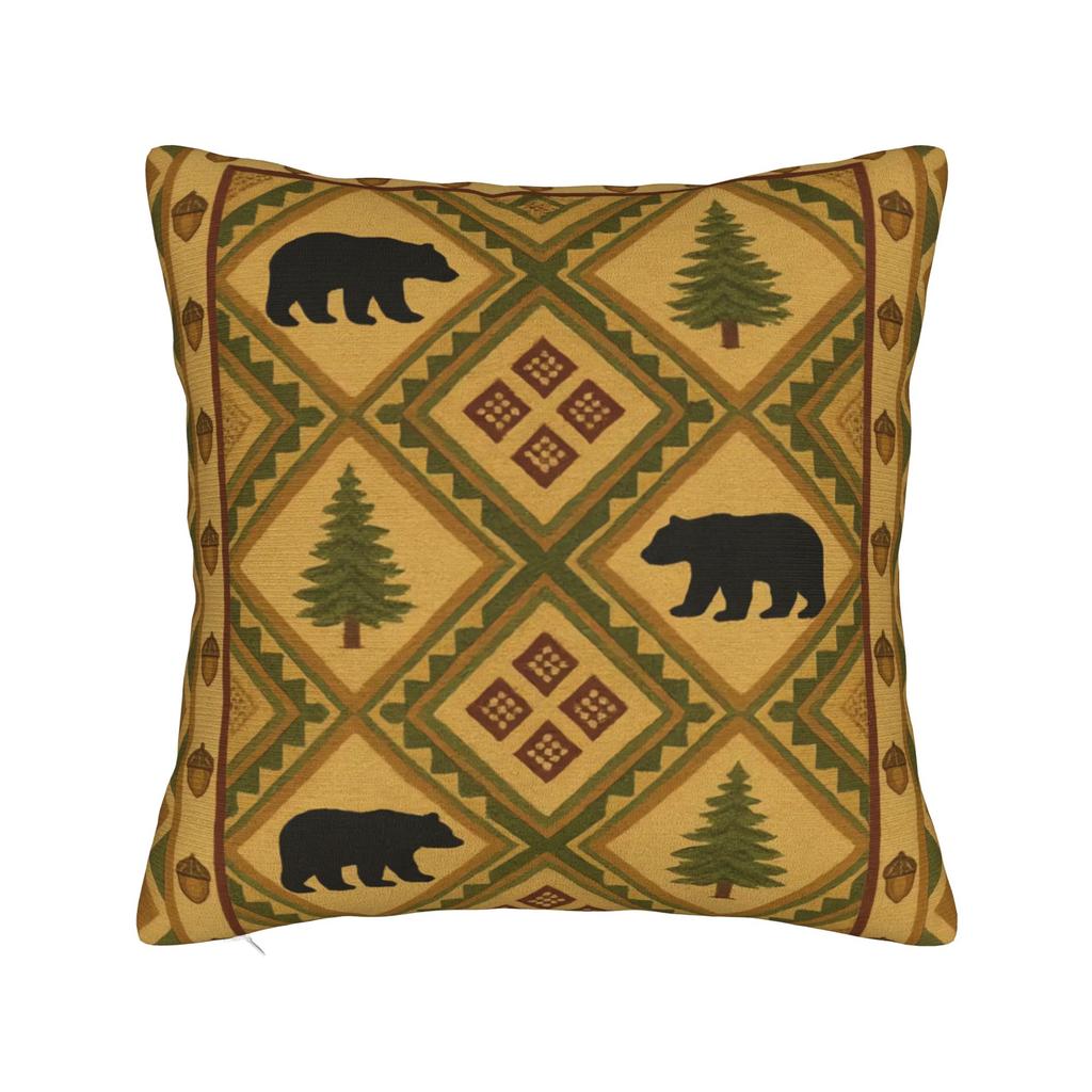 Pillow Case Vintage Tropical Sun Palm Tree Boho Design Pillow Cover For Sofa Car Home Decor Vintage Pillowcases