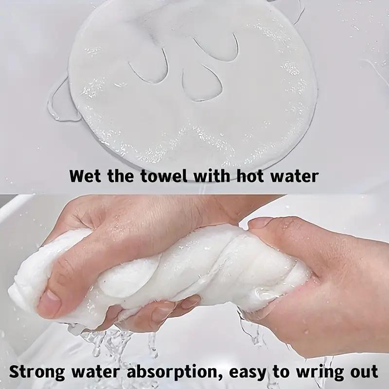 Skin Care Mask Cotton HOT Compress Towel Wet Compress Steamed Face Towel Opens Skin Pore Clean Compress Beauty Facial Care Tools
