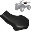 Seat Cover Replacement For 2005- Suzuki King Quad 450 500 700 750ASI LT-A700 LT-A750X 284, Heavy Duty Leather ATV Seat Cover Replacement, Black