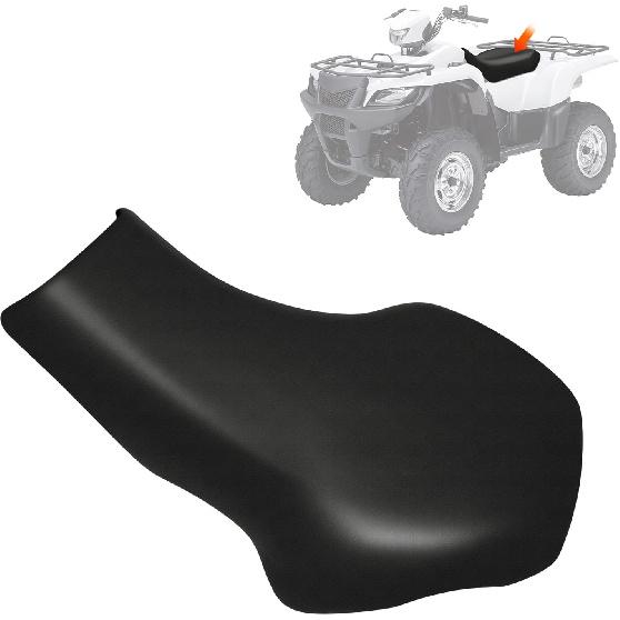 Seat Cover Replacement For 2005- Suzuki King Quad 450 500 700 750ASI LT-A700 LT-A750X 284, Heavy Duty Leather ATV Seat Cover Replacement, Black