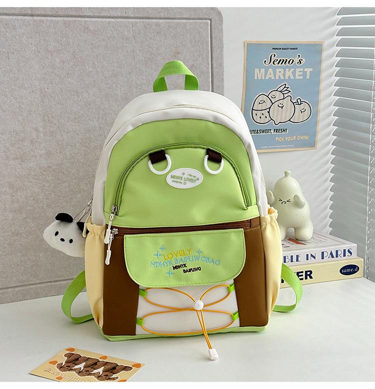School Bag Korean Version Casual Small Fresh Versatile Backpack Light Going Out Backpack High Value Ins College Style Girl School Bag