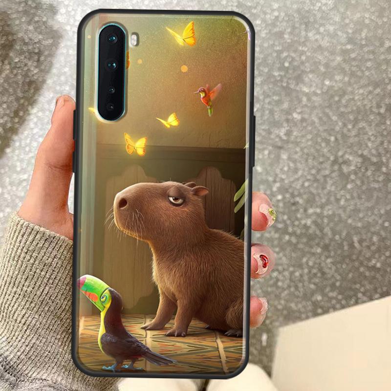 

Cute Capybara Case For OnePlus 15 15R 13 13R 13T 12 12R 11 10 10R 10T 8T Nord CE 5 4 2 3 Lite N20 N30 Coque OnePlus 12R