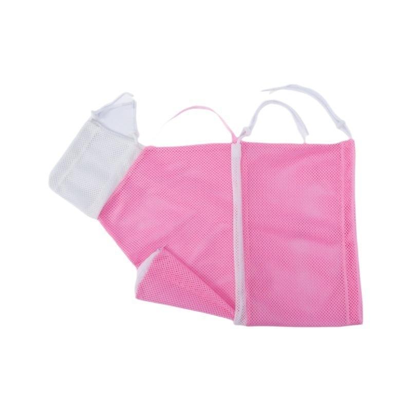 Adjustable Breathable Mesh Eco Friendly Anti Bite Anti Scratch Cat Grooming Restraint Bag for Bathing and Small Animals