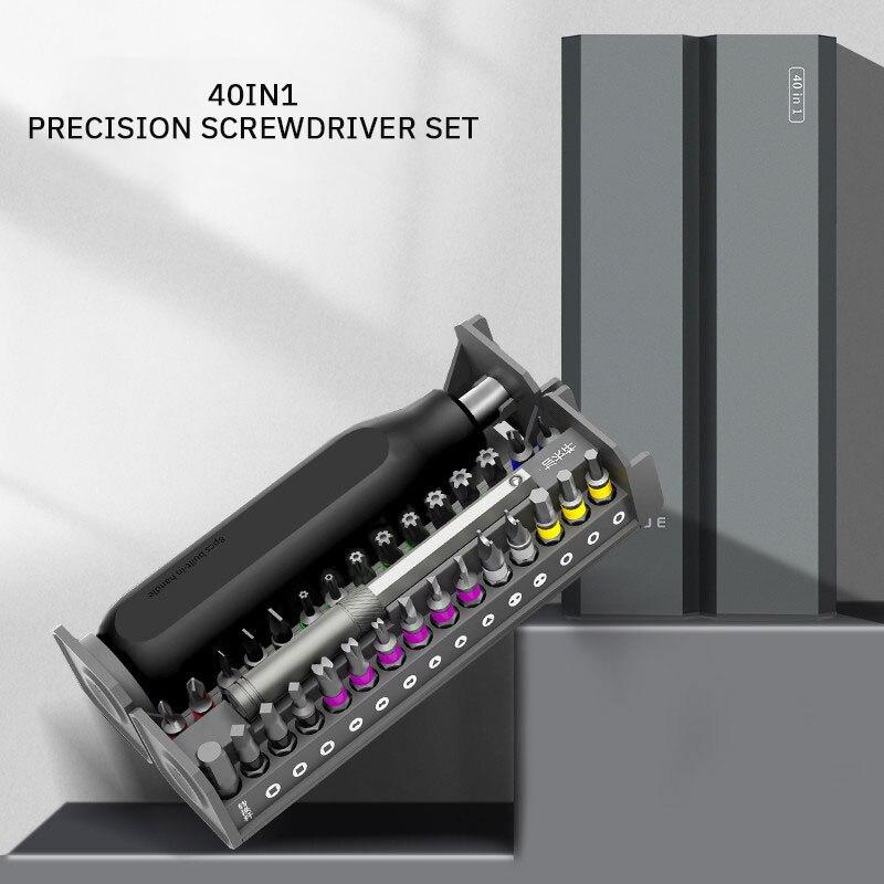 1 set șurubelnițe multifuncționale 40 în 1 sau 8 în 1, instrument de reparare a telefoanelor mobile pentru laptop acasă, șurubelniță magnetică puternică