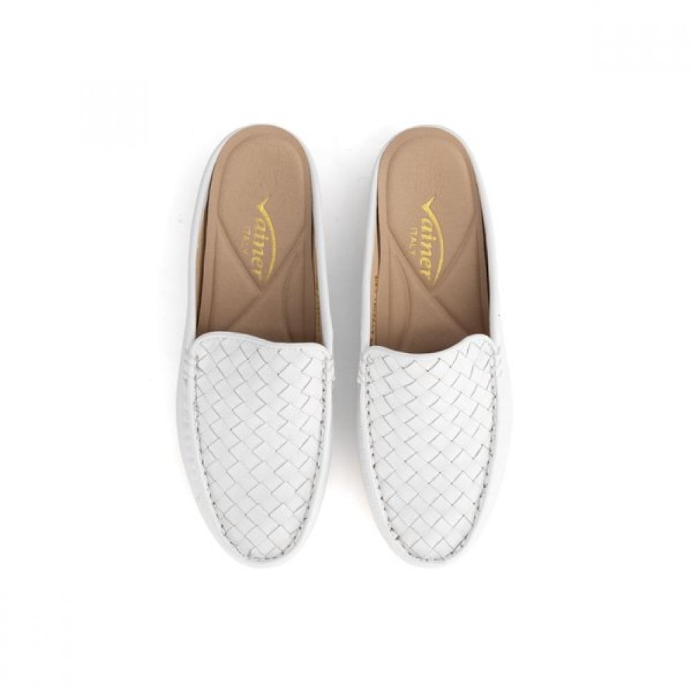 Vainer Women S Comfort Mule  Slipper  White 336f0v1wb