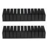 2Pcs Cooling Fins Aluminum Power Radiator Slotted Heatsink Kit for Electronics 120x40x20mm
