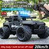 Alloy NEW JEEP Racing 1:16 Scale With LED Lights High Speed Road Climbing Drifting 2.4G Remote Control Toys For Kid Outdoor Gift