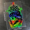 1pc Pray Car Stickers Waterproof for Auto Windows Body Trunk Door Motocycle Fairing Fuel Tank Scooter Universal Vinyl Decals