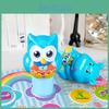 Owl Stamp Kids Educational Toy With Stickers And Coloring Book For Early Learning