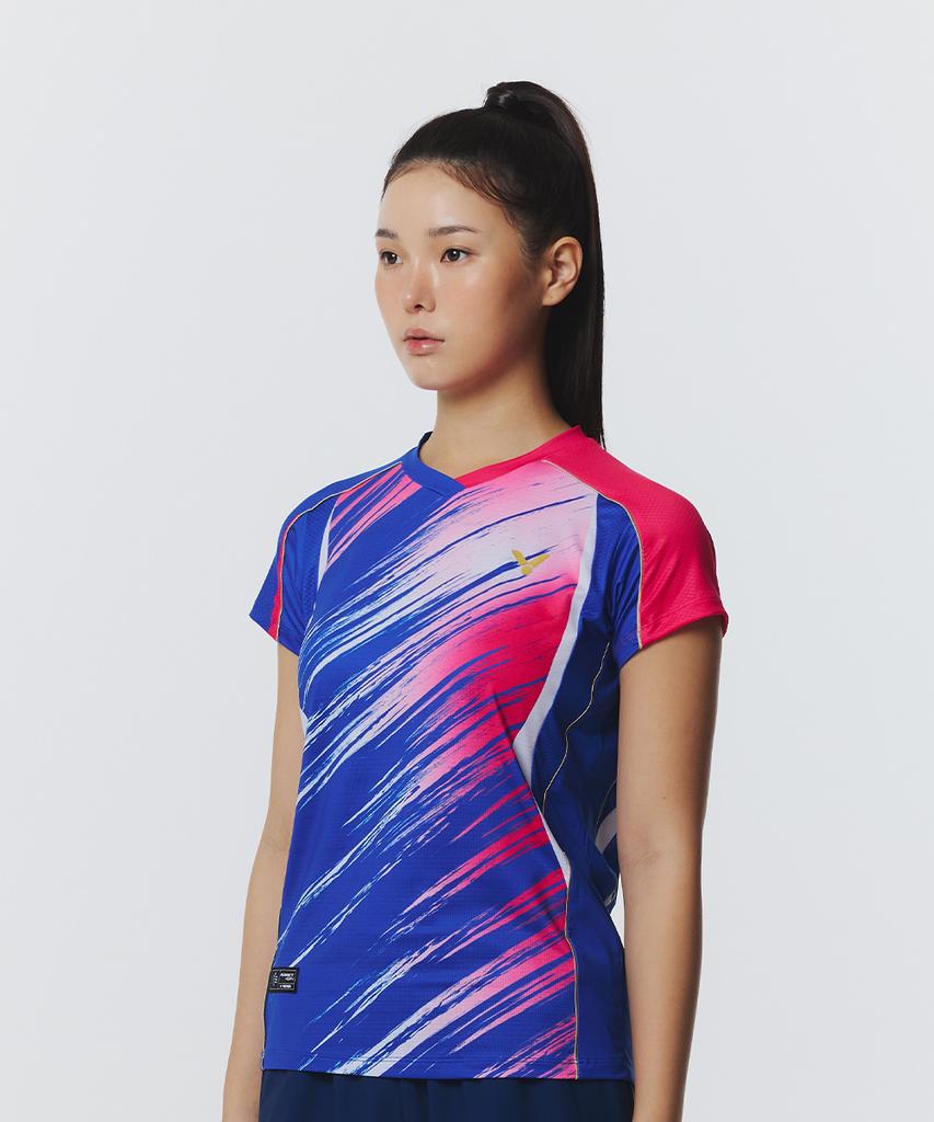 Bigteo Modern Hero Badminton Women'S T-Shirt (Vt26Agw015F)