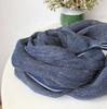 New Arrival Men Style Spring and Autumn Scarf 100% Linen Solider Color Long Scarves Shawl Fashion Men Scarf
