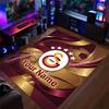Crystal Velvet Rug Galatasaray FC Print Custom Name Text Floor Mat Home Decor