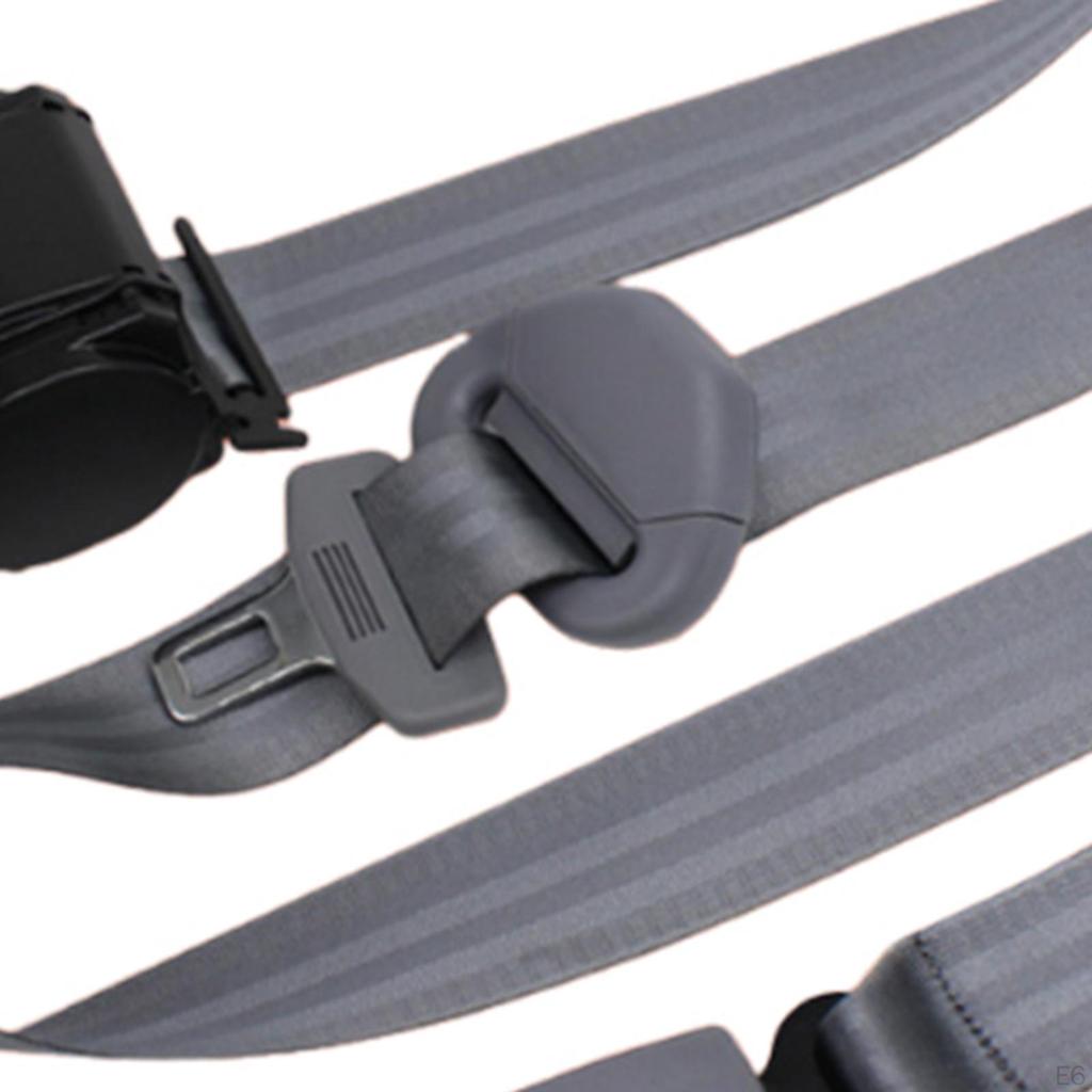 3 Point Car Seat Belt Automatic Retracting for Go Kart Van Black