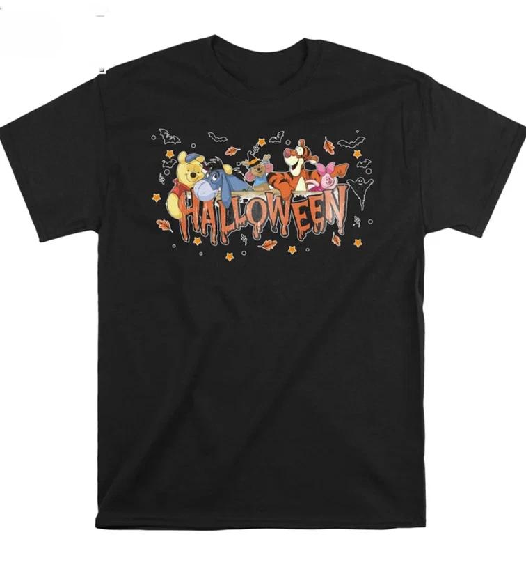 Winnie The Pooh Halloween Tshirt Unisex 2025 S