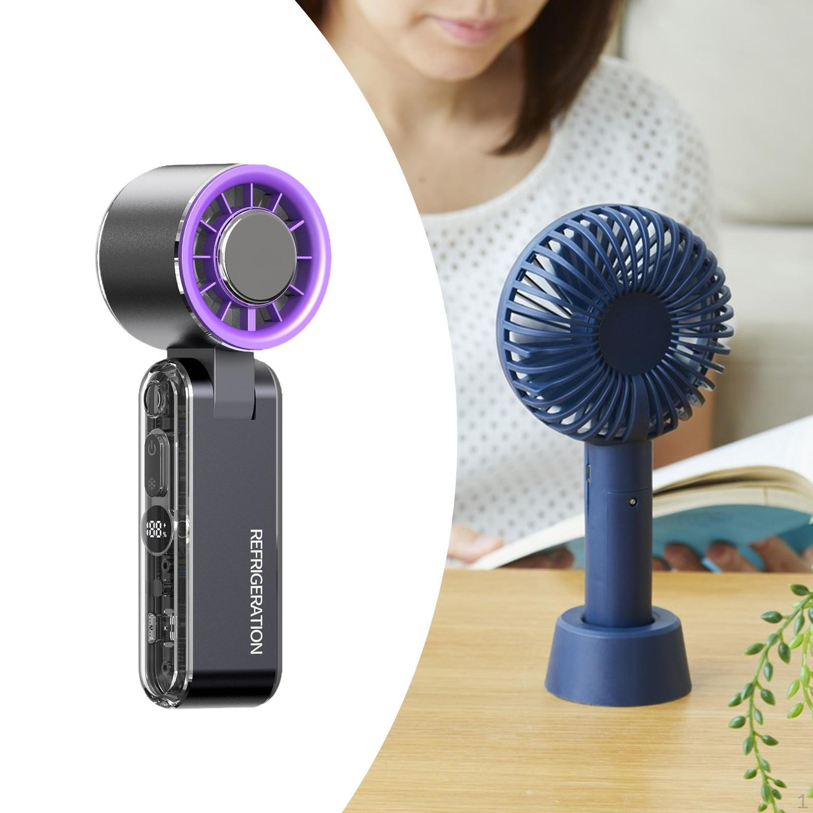 

Ручной вентилятор легкий 1-100 скоростей подвесной шейный портативный ручной для дома работы кемпинга на открытом воздухе Deep Gray