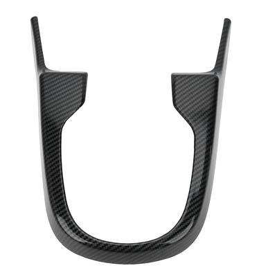 Central Console Gear Shift Panel Trim Gear Box Panel Cover Fit for Honda Fit Jazz 2014‑2018Carbon Fiber Color