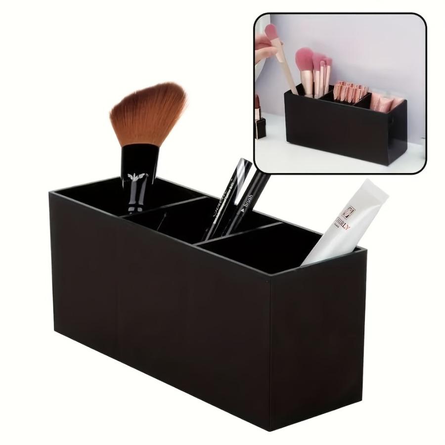 A High-End Multifunctional Makeup Brush Storage Box That Serves As a Dustproof Organizer for Lipsticks And Lip Glosses