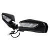 NEW-LED Turn Signal Light Equipped Motorcycle Rearview Mirror Set For Honda Goldwing GL1800 2018-2020 Reversing Side Mirror 1 Pa