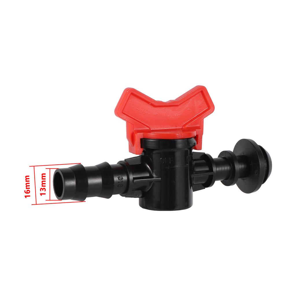 Tuyau PVC Vanne à Boisseau Fileté Vanne à Boisseau Interrupteur d'Arrêt Raccord de Tuyau Accessoires d'Irrigation Joint d'Arrêt d'Eau d'Irrigation Goutte à Goutte