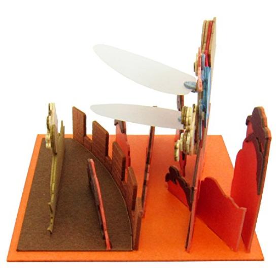 Sankei Studio Ghibli mini Castelul din Cer Rescue Theta Meșteșug din hârtie Laputa la scară non-scală MP07-17