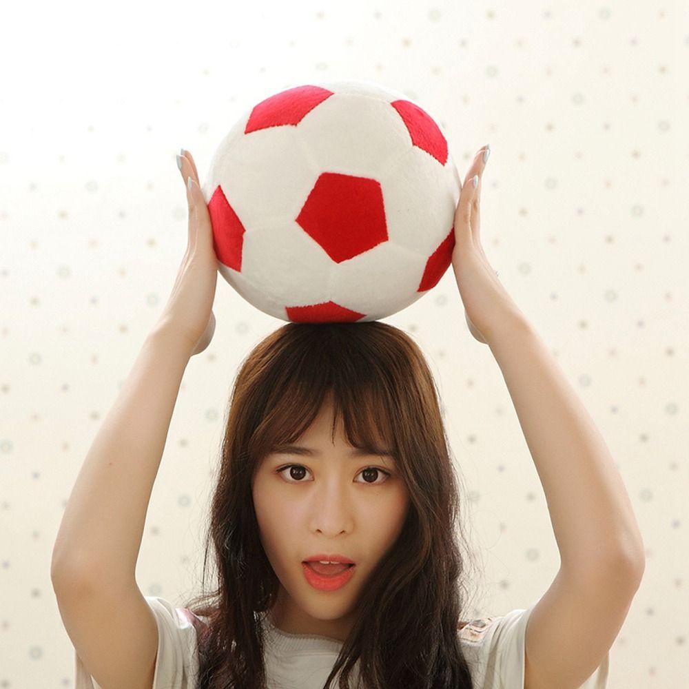 Soft Kids Toy Sofa Cushion Football Stuffed Toys Soccer Ball Plush Toy Simulation Ball Plush Toys