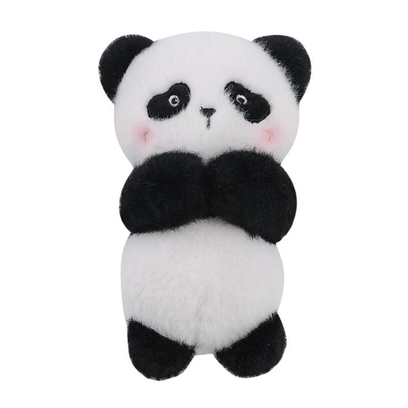 Panda Plush Toy Car Panel Switch Figure Accessory