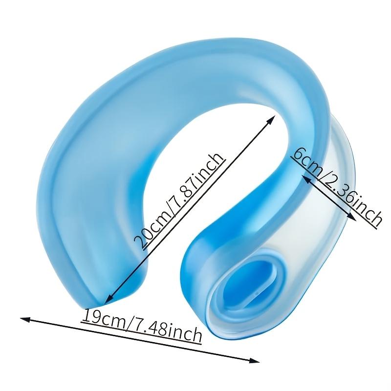 Reusable Cooling Neck Tube PCM Ice Ring Wearable Cooling Neck Wrap for Outdoor Summer Heat Relief