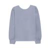 Spring Korean Style Loose Lantern Sleeve Sweatshirt - Women's Long Sleeve Solid Color T-Shirt
