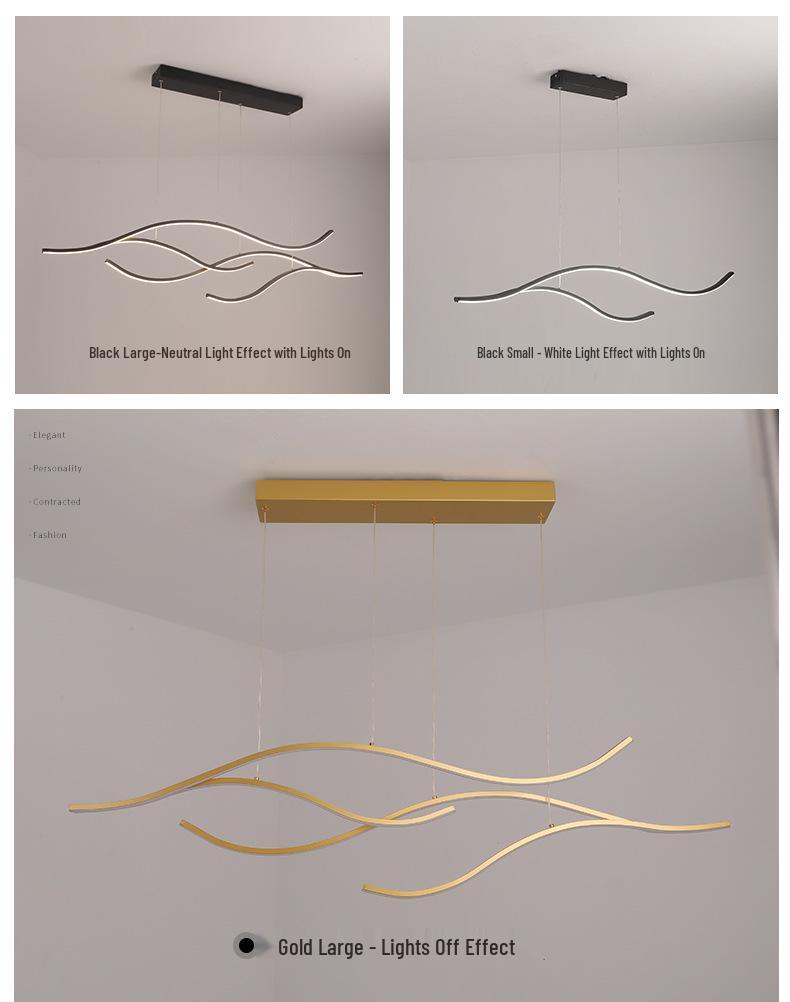 Nordic LED Pendant Light: European Creative Gold Design for Office & Restaurant, 2020