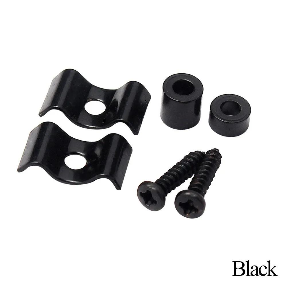 1 Pair Of String Trees/Retainers Electric Guitar Gold/Black/Chrome With Screw String Guides For Fender ST SQ Series