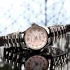 Mauro Geraldi Solar All Stainless 5 ATM Water Pink MJ038 Watch, Steel, Resistant, Zirconia, Women's, MOP, (MJ038-3/Pink)