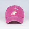 A cute unicornthemed baseball cap with a cartoon printa comfortable breathable sun hat thats stylish sweet and eyecatchin