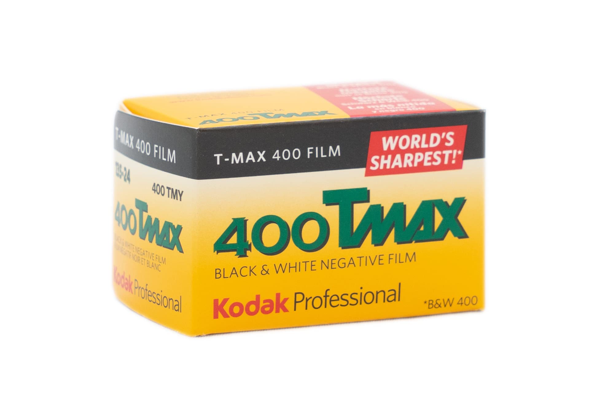 

Kodak 400 Speed 24 Exposure Professional Black White 35mm Film by Kodak T-MAX &