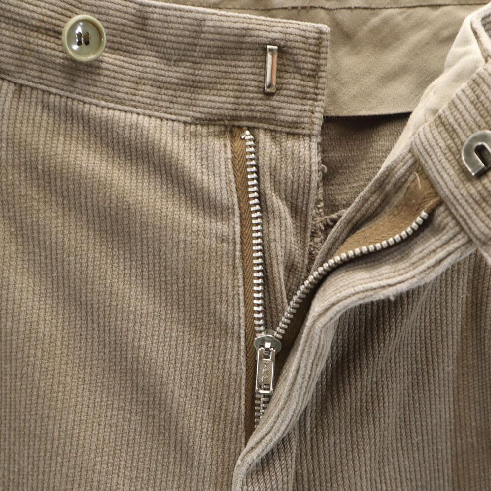 ISSEY MIYAKE 70s Made in Japan Vintage Corduroy pants L Beige brown Men's Used