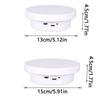 Round Shape Electric Turntable 360° Rotating Motorized Jewelry Show Holder  Live Streaming