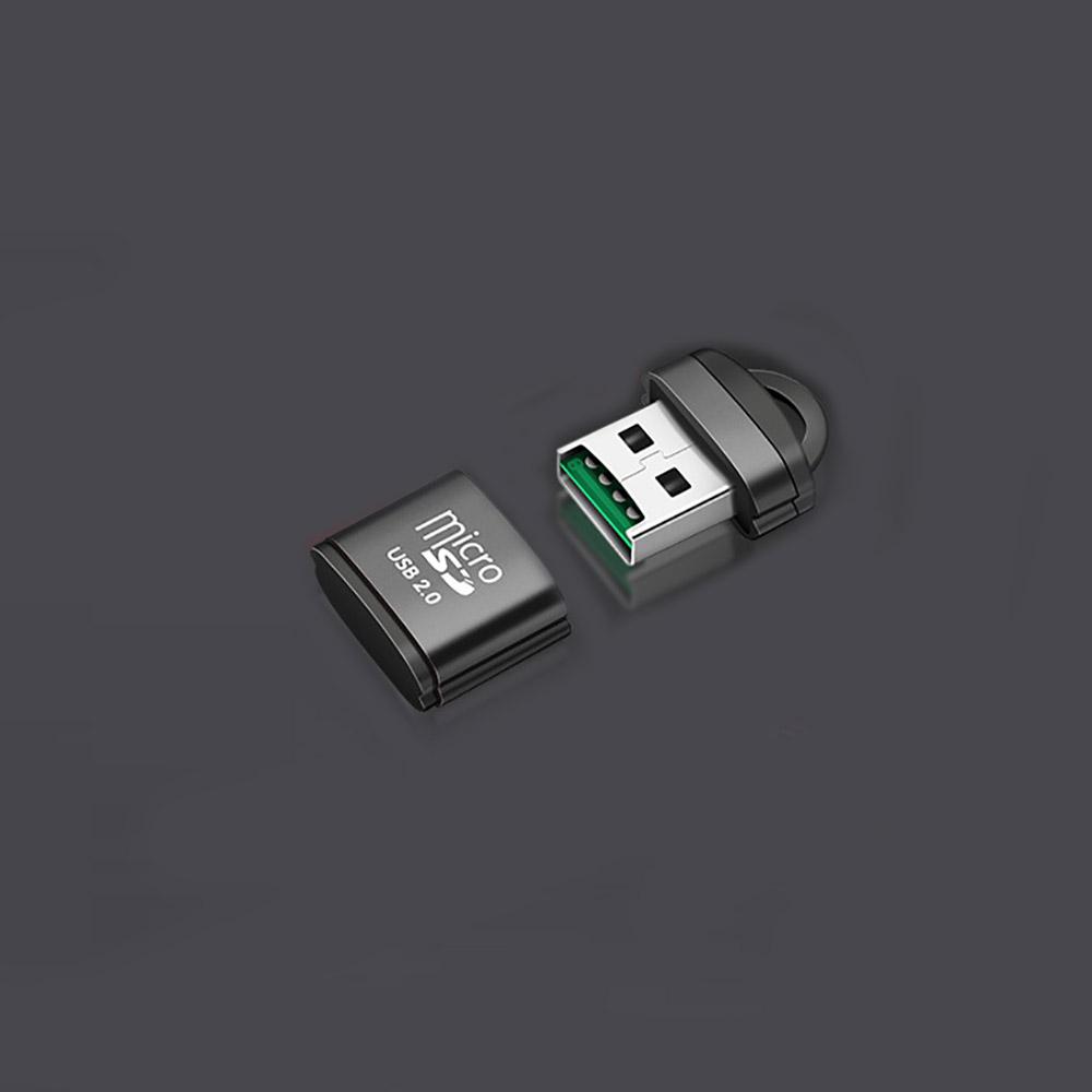 Mini USB 2.0 Card Reader Micro SD Card Adapter for TF/Microsd Cards Reading High Speed Cardreader